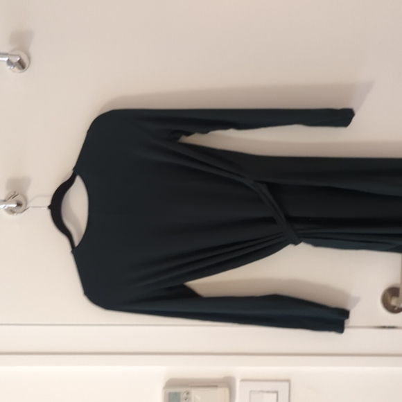 Universal Standard green side tie dress 3XS - Picture 3 of 7